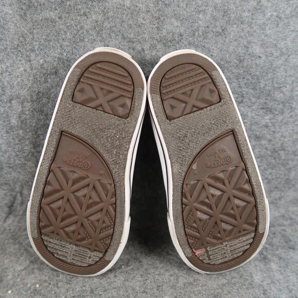 Converse Shoes Infant 7 Sneakers Casual All Star Chuck Taylor Canvas Black White - Picture 10 of 12